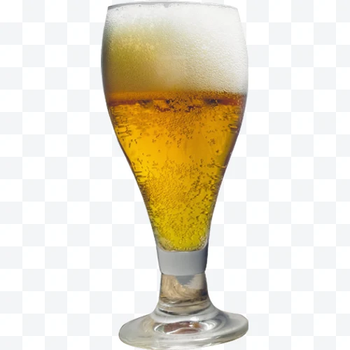 Beer in glass