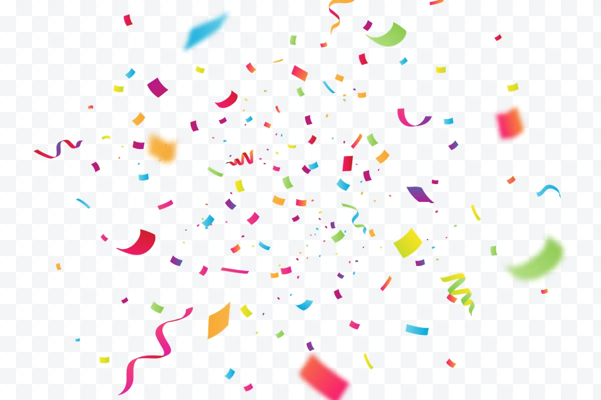 Colorful confetti