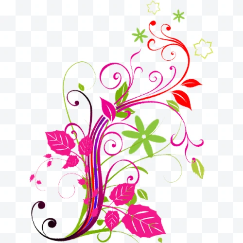 Ornamental floral design