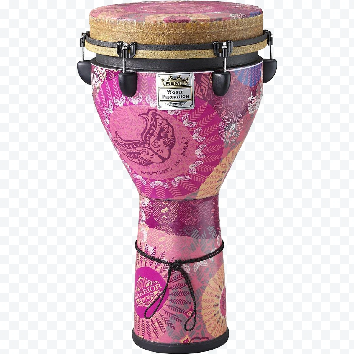 Remo Warrior Djembe in Pink