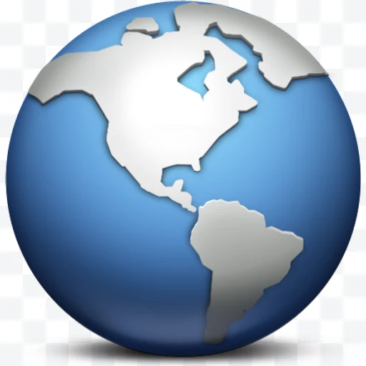 Stylized globe
