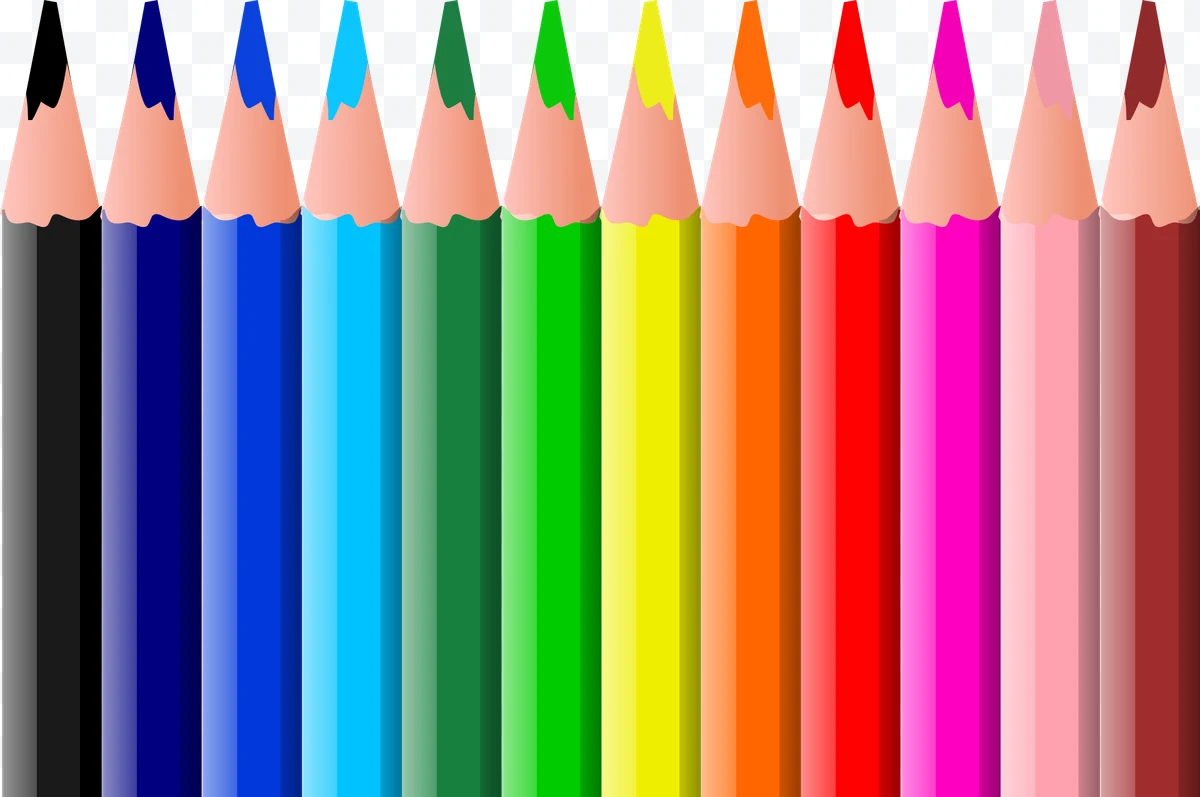 Colored pencils