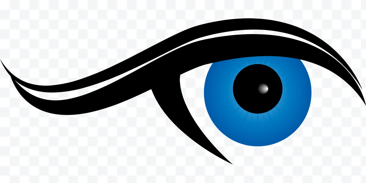 Stylized Blue Eye Logo