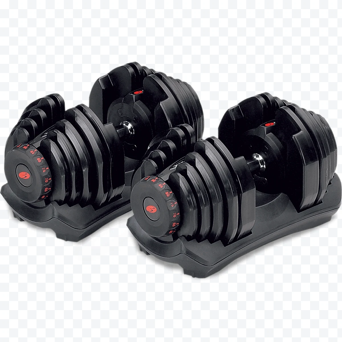 Adjustable dumbbells