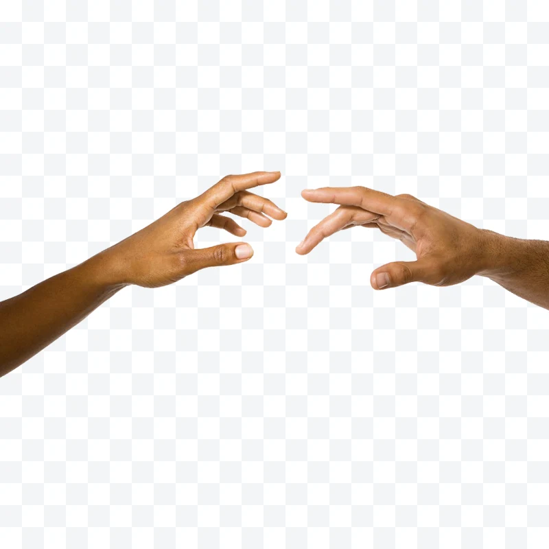 Human hands