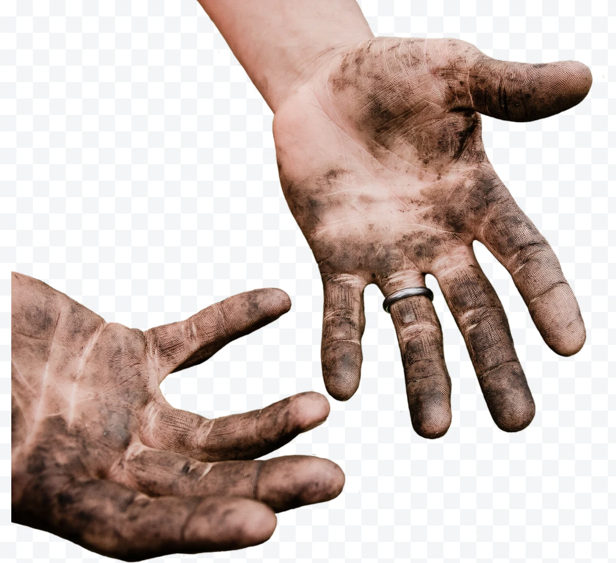 Dirty hands