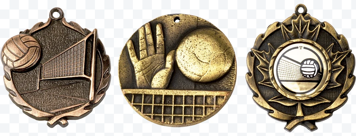 Volleyball medals