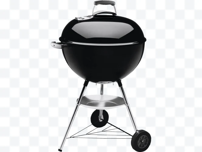 Kettle-style charcoal grill