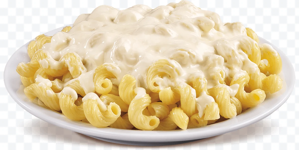 Pasta with white sauce