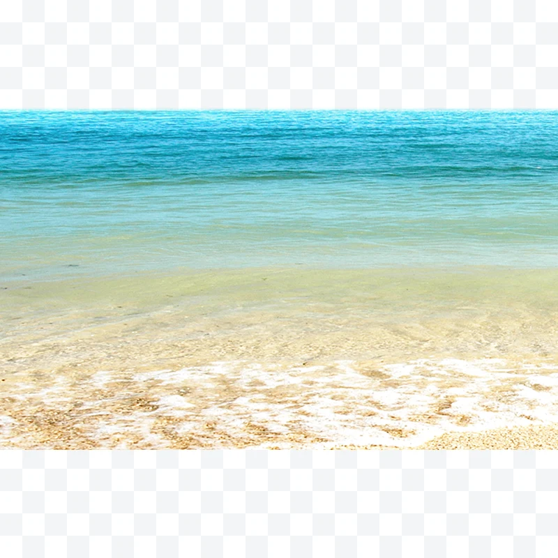 Beach with sea and sand
