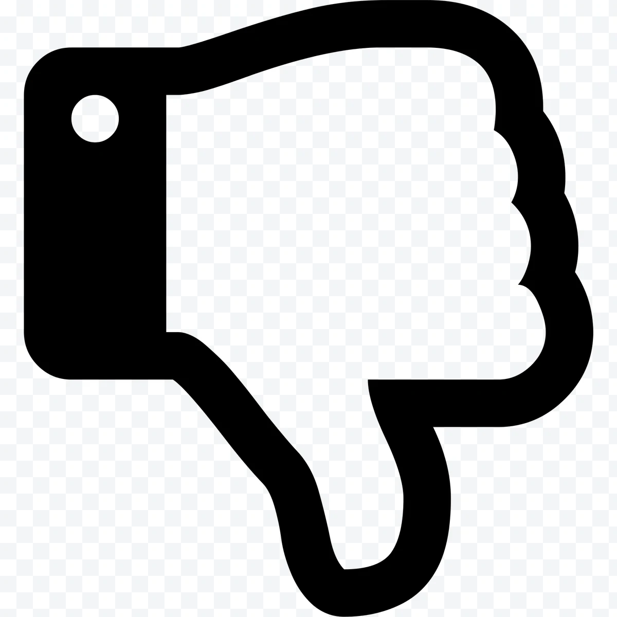 Thumbs down