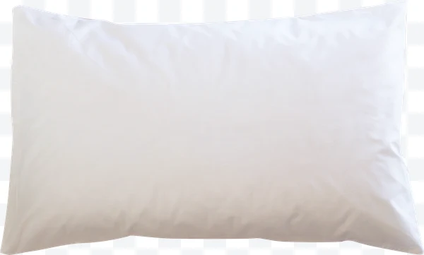 White rectangular pillow