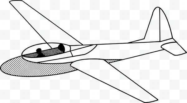 Avión de dos plazas