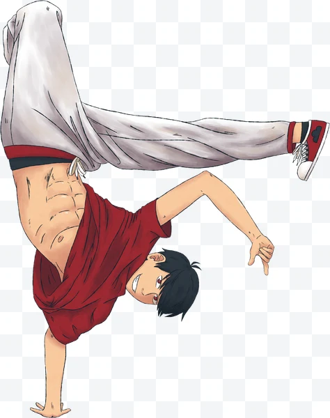 Breakdance dancer