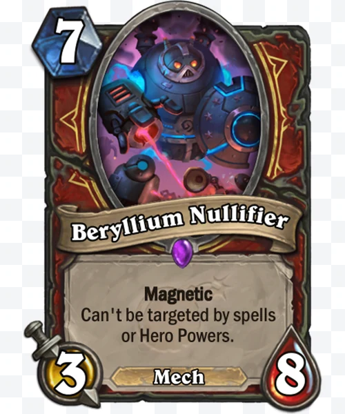 Beryllium Nullifier