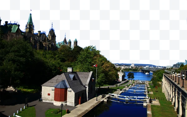 Canal Rideau en Ottawa