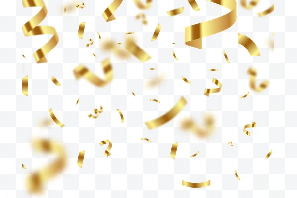 Confeti dorado