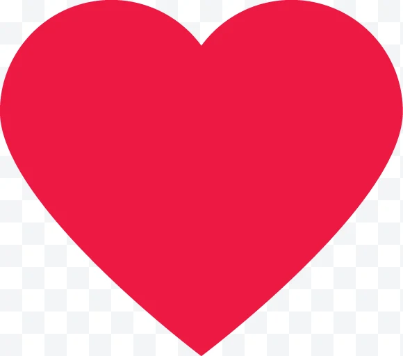 Corazón rojo