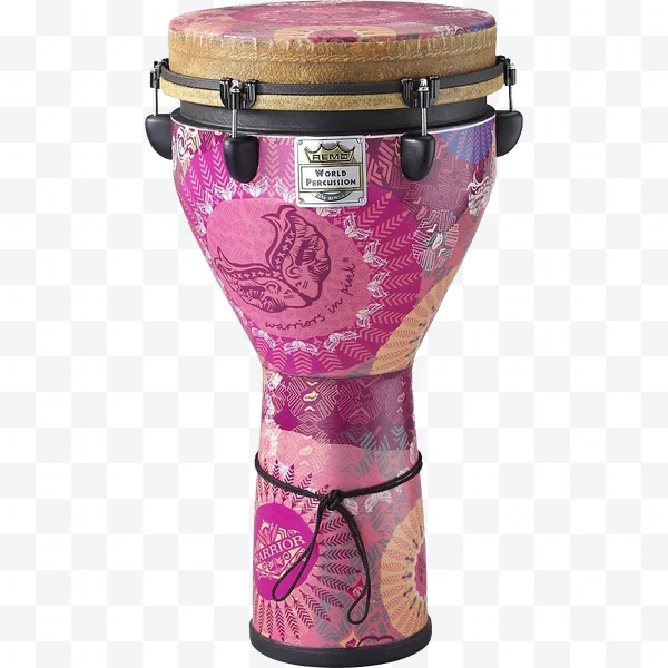 Djembé Remo Warrior in Pink