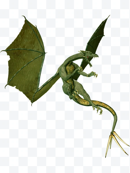 Dragón verde
