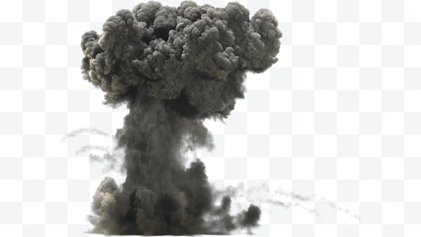 Explosión de hongo de humo