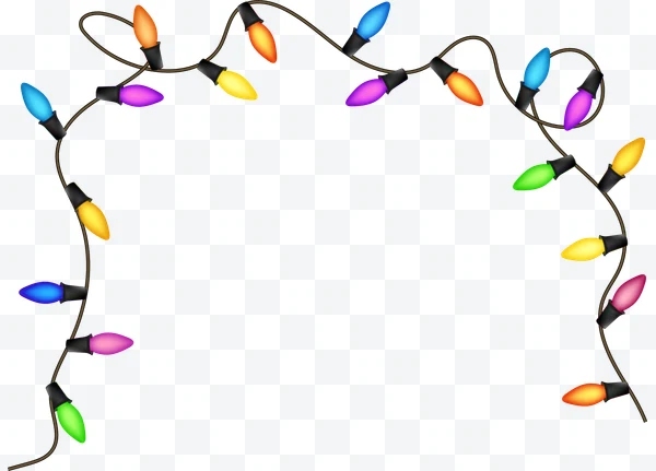 Christmas Light Garland