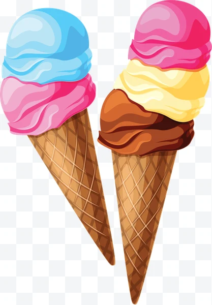 Helado en cono