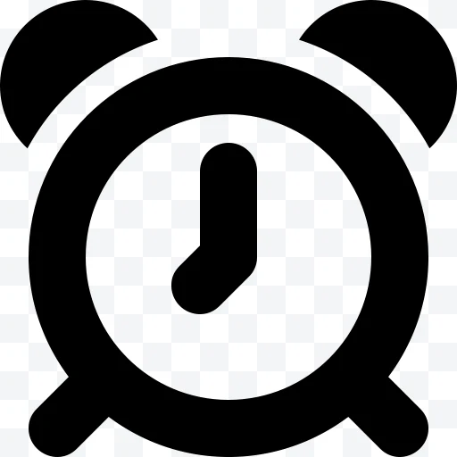 Icono de reloj despertador