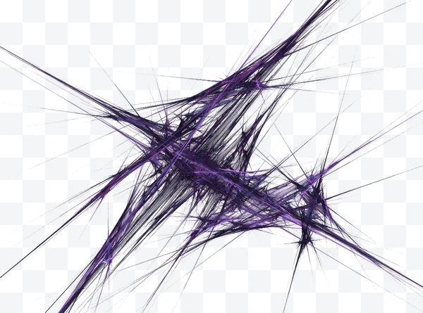 Purple and black fractal illustration