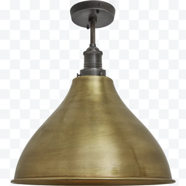 Lámpara colgante de metal envejecido
