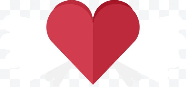 Logo de Corazón con alas