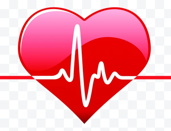 Logo de Corazón con electrocardiograma