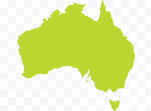 Mapa de Australia