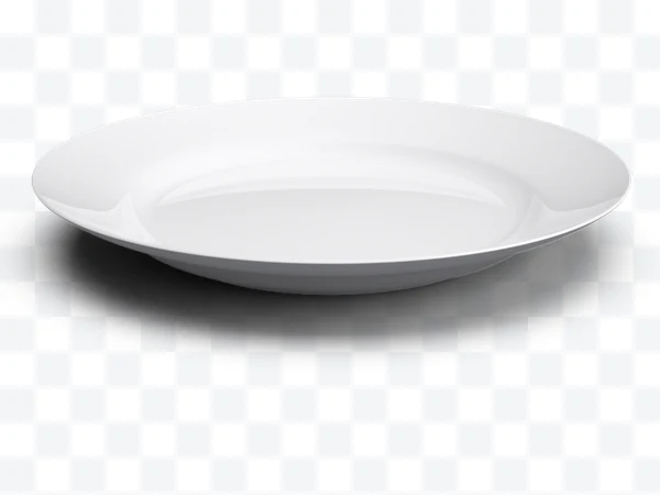 Plato blanco