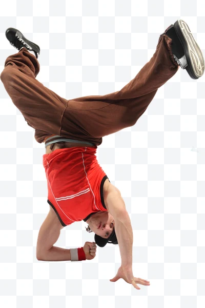 Retrato de Bailarín de breakdance