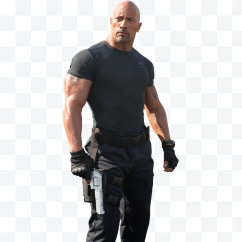 Retrato de Dwayne Johnson