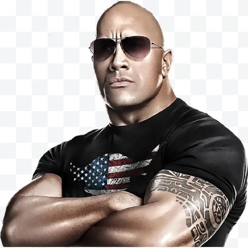 Retrato de Dwayne Johnson
