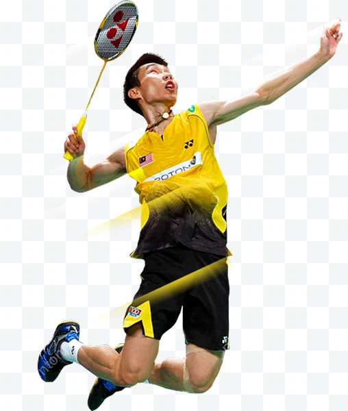 Badminton Player Portrait