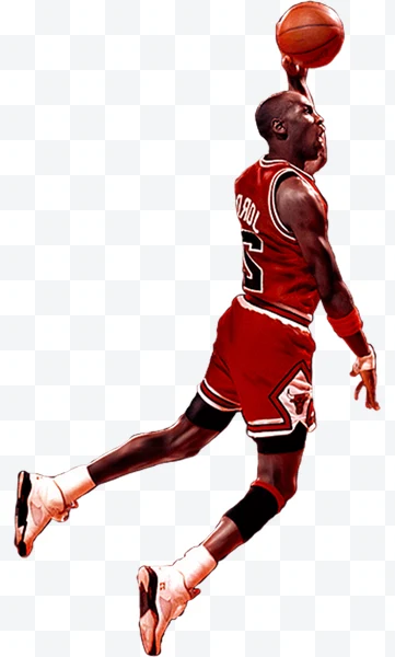 Portrait of Michael Jordan