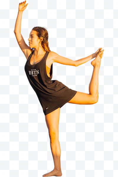 Retrato de Mujer haciendo yoga