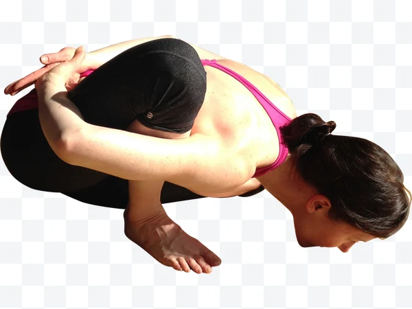 Retrato de Persona haciendo postura de yoga
