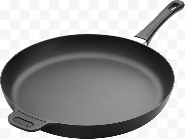 Sartén negra antiadherente Scanpan con mango de plástico