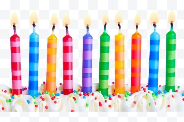 Velas de cumpleaños